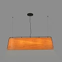 Faro Luminaria colgante STOOD de 5 llamas E27 IP20, negro mate 