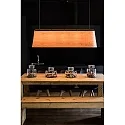 Faro Luminaria colgante STOOD de 5 llamas E27 IP20, negro mate 