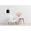 Luminaria colgante TREE E27 IP20, negro mate 