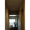 Faro Luminaria de techo STAN GU10 IP20, negro mate 