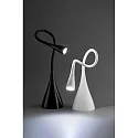 table lamp LENA LED IP20, black glossy 