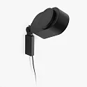 Faro Luminaria de pared INVITING LED IP20, negro mate 