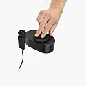 Faro Luminaria de pared INVITING LED IP20, negro mate 