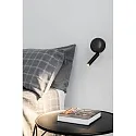 Faro Luminaria de pared PRESS LED IP20, negro mate 