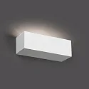 Faro Luminaria de pared EACO G9 IP20, blanco mate 