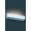 Faro Luminaria de pared EACO de 2 llamas G9 IP20, blanco mate 
