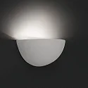 Faro Luminaria de pared SNOW E14 IP20, blanco mate 