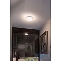 Faro ceiling luminaire ZON LED IP54, white matt 