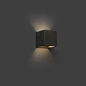Faro wall luminaire KAMEN G9 IP20, grey 