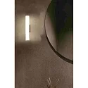 Luminaria de pared VOLGA LED IP44, negro mate 