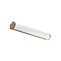 Luminaria de pared DANUBIO LED IP44, color bronce 