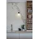Faro Luminaria de pared JOY LED IP20, negro mate 