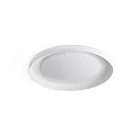 Luminaria de pared y techo DOLME LED IP20, blanco mate 