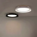 Faro Luminaria de pared y techo DOLME LED IP20, blanco mate 