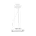 Luminaria colgante DOLME LED IP20, blanco mate 