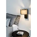 Faro wall luminaire FOLD E27 IP20, black matt 