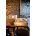 Faro table lamp MAMBO E27 IP20, black matt 