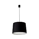 pendant luminaire CONGA E27 IP20, black matt 