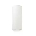 wall luminaire COTTON 2 flames, half round E27 IP20, white matt 