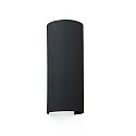 Luminaria de pared COTTON de 2 llamas, semicircular E27 IP20, blanco mate 