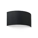Luminaria de pared COTTON de 2 llamas, semicircular E27 IP20, blanco mate 