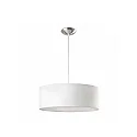 Luminaria colgante SEVEN de 3 llamas E27 IP20, blanco mate 