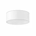 Luminaria de techo SEVEN de 3 llamas E27 IP20, blanco mate 