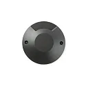 Luminaria de pared para exteriores LOTH LED IP67, negro mate 