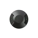 Luminaria de pared para exteriores LOTH LED IP67, negro mate 