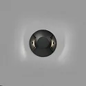 Faro Luminaria de pared para exteriores LOTH LED IP67, negro mate 