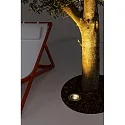 Faro Luminaria empotrable en suelo GEISER 130 / 38° redondo, ajustable, pasable IP67, acero inoxidable, satinado 