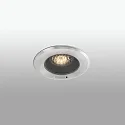 Faro Luz downlight GEISER 130 / GU10 redondo, ajustable GU10 IP67, acero inoxidable, satinado regulable