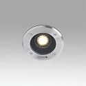 Faro floor recessed luminaire GEISER 180 / 38° round, adjustable, passable IP67, stainless steel, satined 