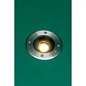 Faro Luminaria empotrable en suelo GEISER 130 / GU10 redondo, ajustable GU10 IP67, acero inoxidable, satinado regulable