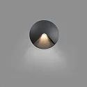 Faro Luminaria de pared para exteriores UVE LED IP44, plomo oscuro 
