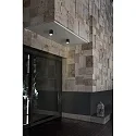 Faro Luminaria de techo GOZ LED IP65, plomo oscuro 