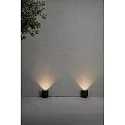 Faro Luminaria de suelo NOBORU LED IP65, plomo oscuro 
