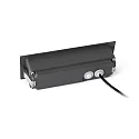 Luminaria de pared empotrable NAT abajo, angular, conmutable IP65