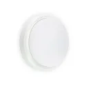 Luminaria de pared para exteriores TOM LED IP65, blanco mate 