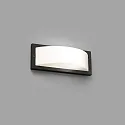 Faro Luminaria de pared MOL E27 IP44, plomo oscuro 