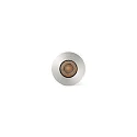 floor recessed luminaire GRUND 92 (INCL HONEYCOMB) 350MA round, rigid, passable IP67, stainless steel, satined dimmable
