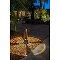 Faro Luminaria para balizas AGRA 650 LED IP55, marrón 
