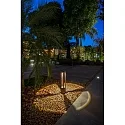 Faro Luminaria para balizas AGRA 650 LED IP55, marrón 