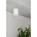Faro Luminaria de techo para exteriores TASA E27 IP44, blanco mate 