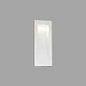 Faro wall recessed luminaire SOUN 105 down, square, indirect IP65, white matt 