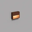 Faro outdoor wall luminaire GRADA LED IP54, rust brown 