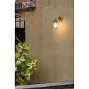 Faro Luminaria de pared NAHIR E27 IP44, latón 