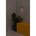 Faro Luminaria de pared para exteriores BRONX GU10 IP44, marrón 