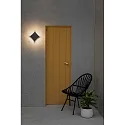 Luminaria de pared para exteriores BU-OH LED IP65, plomo oscuro 