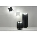 Luminaria de pared para exteriores BU-OH LED IP65, plomo oscuro 
